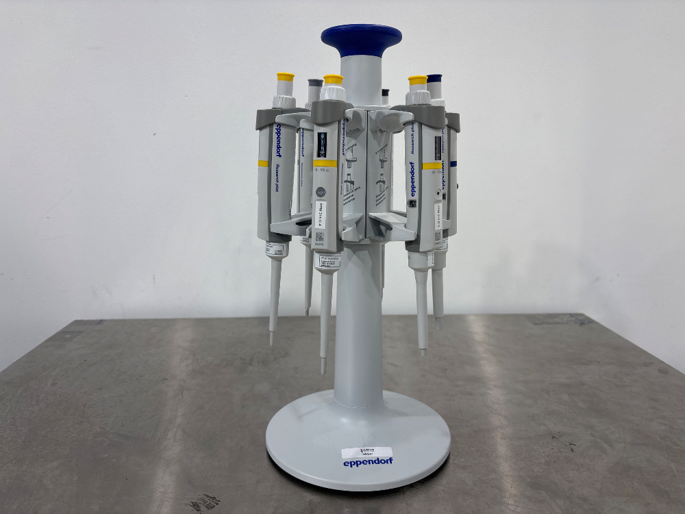 Image of Eppendorf Research Plus Pipettes x6 With Stand